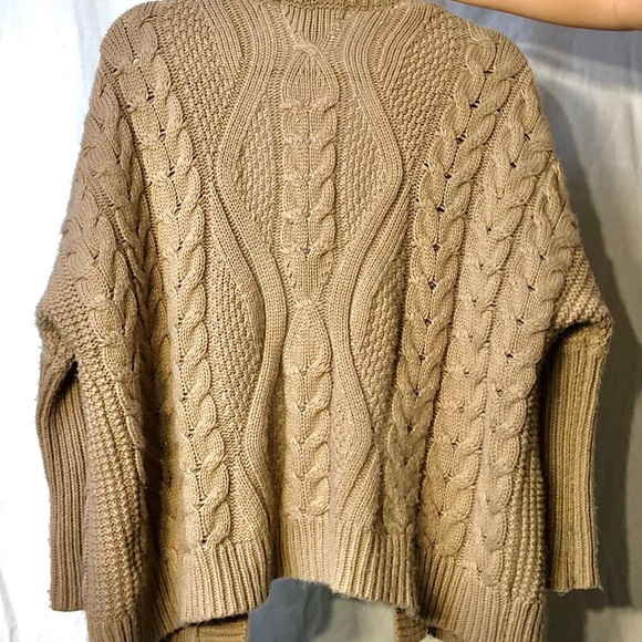 Knitted light brown cardigan - Picture 5 of 5